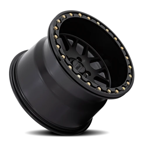 KMC Grenade Beadlock UTV KS235 14x10 +0 4x137mm 112.1mm Satin Black