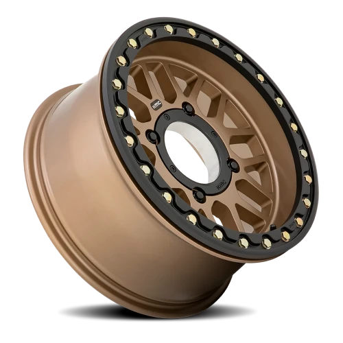 KMC Grenade Beadlock UTV KS235 15x6 +38 4x137mm 112.1mm Satin Bronze