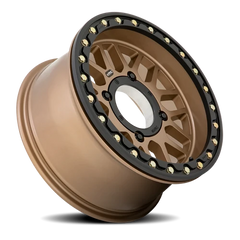 KMC Grenade Beadlock UTV KS235 15x7 +10 4x156mm 115.1mm Satin Bronze