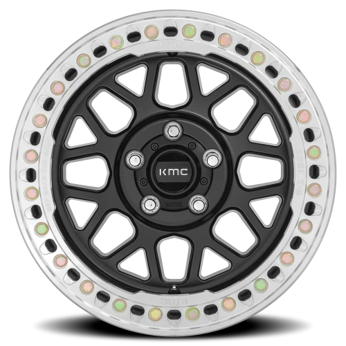 KMC Grenade Crawl Beadlock KM235 SB 18x9 +10 6x139.7mm 108mm Satin Black