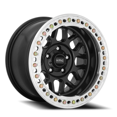 KMC Grenade Crawl Beadlock KM235 SB 18x9 +10 8x170mm 125.1mm Satin Black
