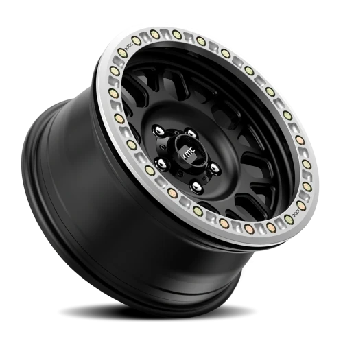 KMC Grenade Desert Beadlock KM234 SB 20x9 -12 6x139.7mm 108mm Satin Black