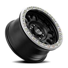 KMC Grenade Desert Beadlock KM234 SB 17x8.5 +0 6x165.1mm 108mm Satin Black