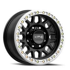 KMC Grenade Desert Beadlock KM234 SB 17x8.5 +0 8x165.1mm 125.5mm Satin Black