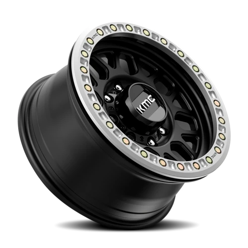 KMC Grenade Desert Beadlock KM234 SB 20x9 -12 8x165.1mm 125.1mm Satin Black