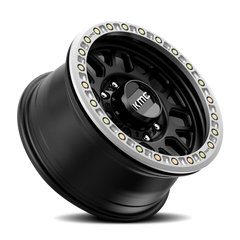 KMC Grenade Desert Beadlock KM234 SB 17x8.5 +0 8x165.1mm 125.5mm Satin Black