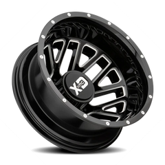 XD Series Grenade Dually XD843 GB-M 17x6.5 -155 8x210mm 154.3mm Gloss Black Milled