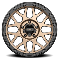 KMC Grenade Off-Road KM535 BRZ 18x8.5 +35 5x127mm 71.5mm Matte Bronze Matte Black Lip