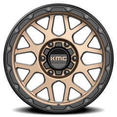 KMC Grenade Off-Road KM535 BRZ 17x9 -12 6x135mm 87.1mm Matte Bronze Matte Black Lip