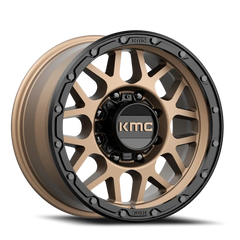 KMC Grenade Off-Road KM535 BRZ 18x8.5 +0 8x165.1mm 125.5mm Matte Bronze Matte Black Lip