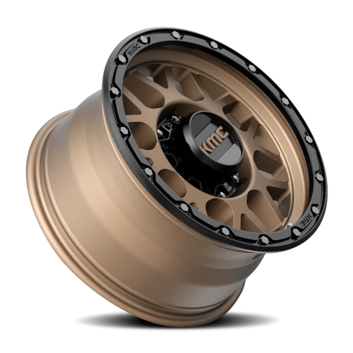 KMC Grenade Off-Road KM535 BRZ 18x8.5 +0 8x165.1mm 125.5mm Matte Bronze Matte Black Lip