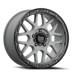 KMC Grenade Off-Road KM535 GY 18x8.5 +35 5x127mm 71.5mm Matte Gray Matte Black Lip