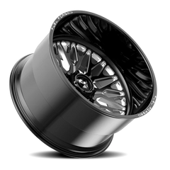 Fuel Grin FF109 GBM 26x12 -72 5x139.7mm 87mm Gloss Black Milled