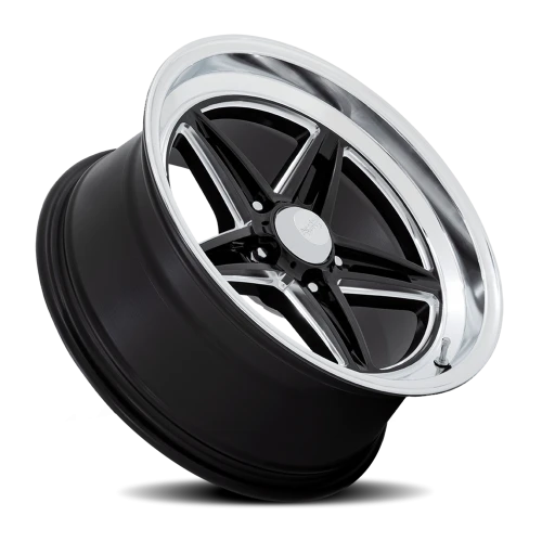 American Racing Groove VN514 BK 18x10 +0 5x120.65mm 72.56mm Gloss Black Diamond Cut Lip