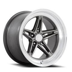 American Racing Groove VN514 GY 20x10 +6 5x120.65mm 72.6mm Anthracite Diamond Cut Lip