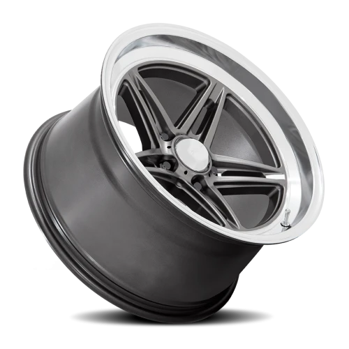 American Racing Groove VN514 GY 18x7 +0 5x114.3mm 72.6mm Anthracite Diamond Cut Lip
