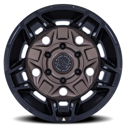 Black Rhino Guard BR028ZB 17x8.5 +35 6x139.7mm 106.1mm Burnt Bronze Matte Black Lip