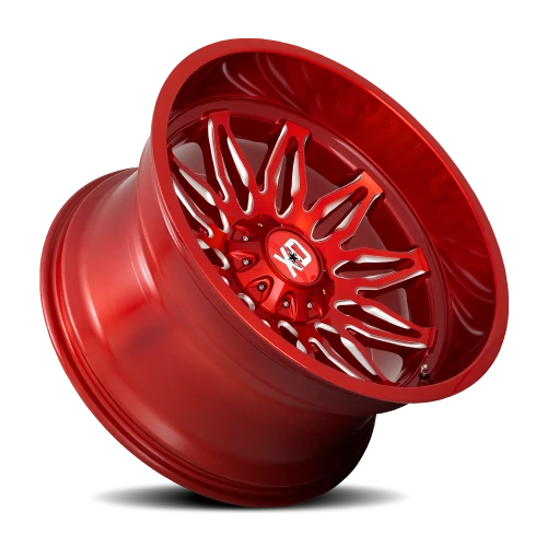 XD Series Gunner XD859 RD 22x10 -18 6x135mm 106.1mm Candy Red Milled