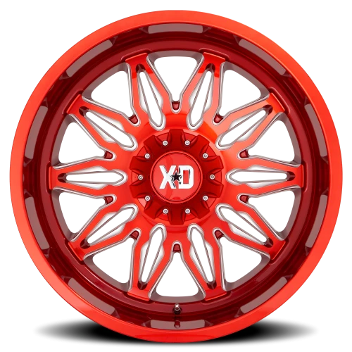 XD Series Gunner XD859 RD 20x10 -18 6x135mm 106.1mm Candy Red Milled