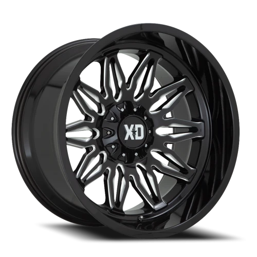 XD Series Gunner XD859 GB-M 22x10 -18 5x127mm 78.1mm Gloss Black Milled