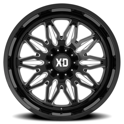 XD Series Gunner XD859 GB-M 22x12 -44 6x135mm 106.1mm Gloss Black Milled
