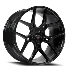 24" Giovanna Haleb GB Gloss Black Wheel & Tire Package | 295/35R24 Lexani LX-Thirty A/S | Range Rover 5x120