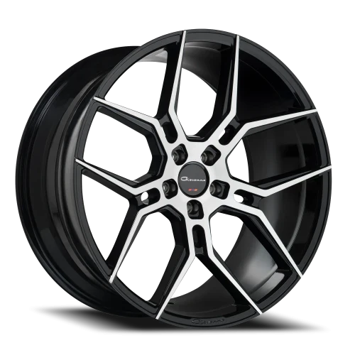 22" Giovanna Haleb MB Gloss Black Machined Face Wheel & Tire Package | 285/45R22 Pirelli Scorpion AS Plus 3 | Range Rover 5x120