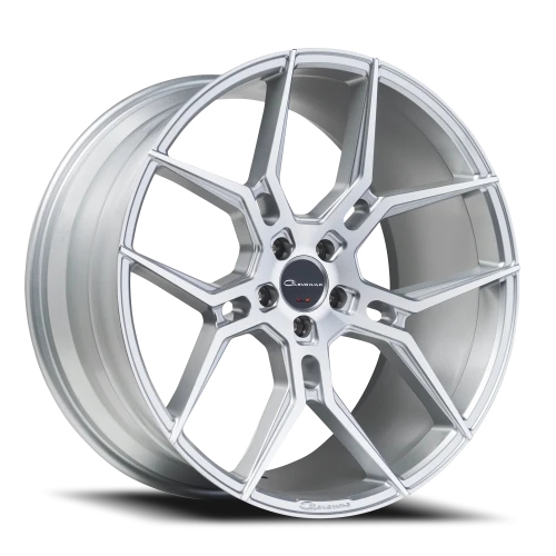 Giovanna Haleb MS 24x10 +22 5x120mm 72.56mm Gloss Silver Machined Face
