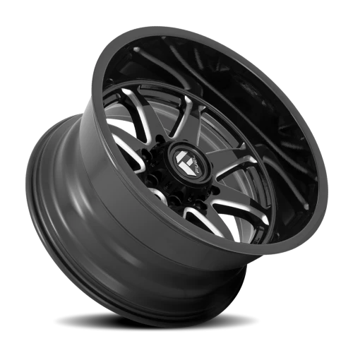 Fuel Hammer D749 22x10 -18 8x170mm 125.1mm Gloss Black Milled