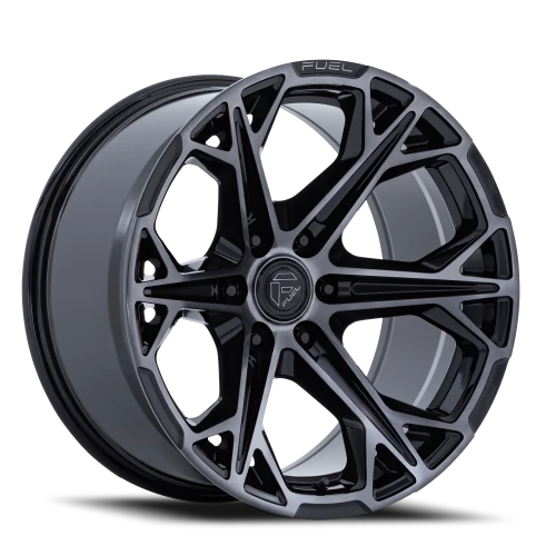 Fuel Hammerhead FC886BT 20x10 -18 6x139.7mm 106.1mm Gloss Black Dark Tinted Clear