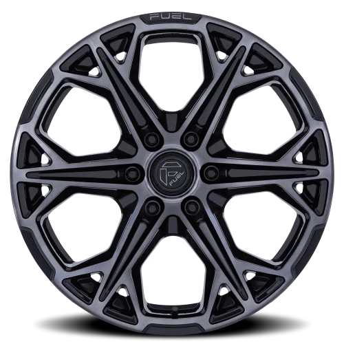 Fuel Hammerhead FC886BT 20x10 -18 6x135mm 87.1mm Gloss Black Dark Tinted Clear