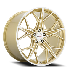 Cray Hammerhead GLD 21x9 +38 5x120mm 67.06mm Gloss Gold Mirror Cut Face