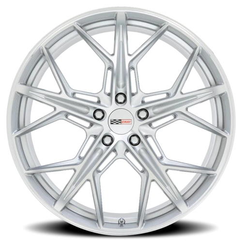 Cray Hammerhead SL 21x9 +38 5x120mm 67.06mm Gloss Silver Mirror Cut Face
