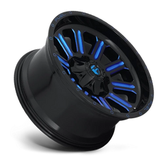 Fuel Hardline D646 20x10 -18 8x170mm 125.1mm Gloss Black Candy Blue