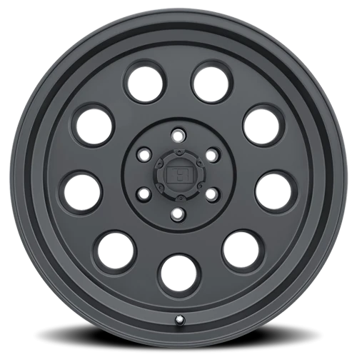 Level 8 Hauler MB 15x6 +0 5x114.3mm 83.7mm Matte Black