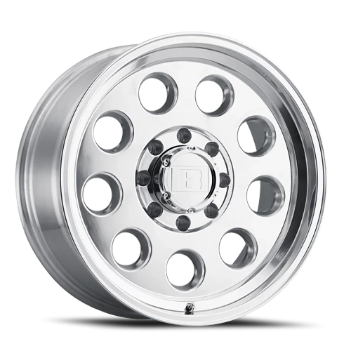 Level 8 Hauler PO 16x6 +0 8x165.1mm 122.1mm Polished