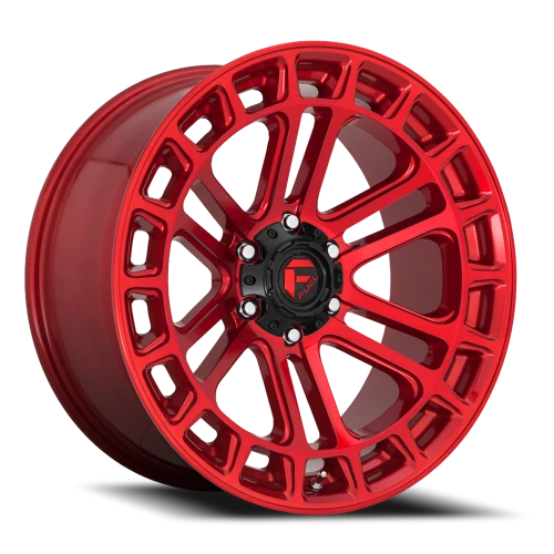 Fuel Heater D719 22x10 -13 6x135mm 87.1mm Machined Candy Red