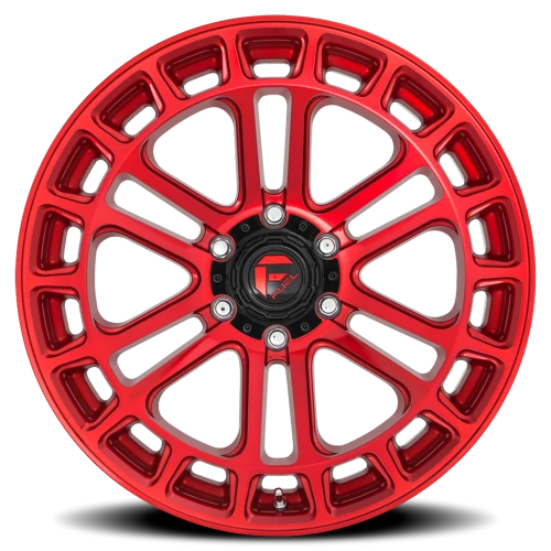 Fuel Heater D719 18x9 +1 6x135mm 87.1mm Machined Candy Red