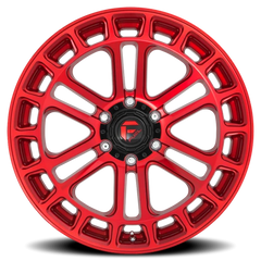 Fuel Heater D719 18x9 +1 6x135mm 87.1mm Machined Candy Red