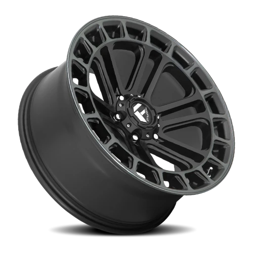 Fuel Heater D720 20x10 -18 6x135mm 87.1mm Matte Black Machined-Double Dark Tint