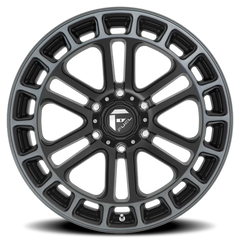 Fuel Heater D720 22x10 -13 6x139.7mm 106.1mm Matte Black Machined-Double Dark Tint