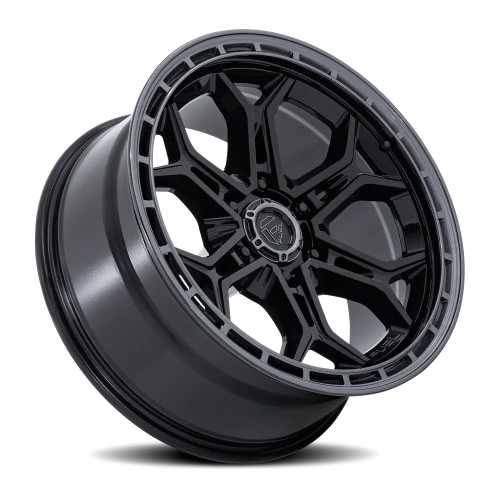 Fuel Heathen FC896BA 20x9 +1 6x135mm 87.1mm Gloss Black Gloss Gunmetal Lip