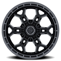 Fuel Heathen FC896BA 20x9 +20 6x139.7mm 106.1mm Gloss Black Gloss Gunmetal Lip