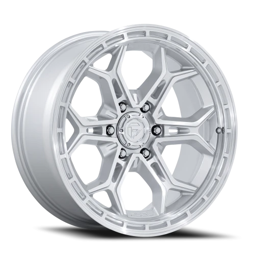 Fuel Heathen FC896SD 20x9 +20 6x135mm 87.1mm Gloss Silver Machined Face