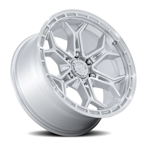 Fuel Heathen FC896SD 20x9 +20 6x135mm 87.1mm Gloss Silver Machined Face