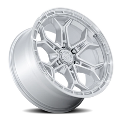 Fuel Heathen FC896SD 20x9 +1 6x139.7mm 106.1mm Gloss Silver Machined Face