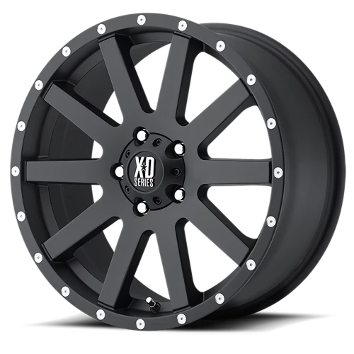 XD Series Heist XD818 SB 20x10 -24 5x127mm 78.3mm Satin Black