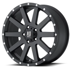 XD Series Heist XD818 SB 20x10 -24 5x127mm 78.3mm Satin Black
