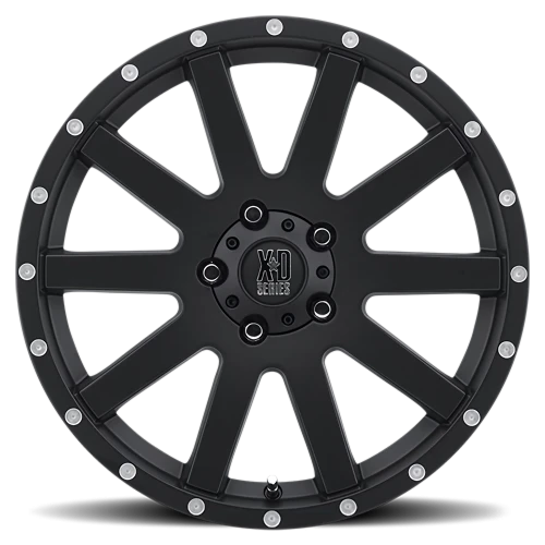 XD Series Heist XD818 SB 20x10 -24 5x127mm 78.3mm Satin Black
