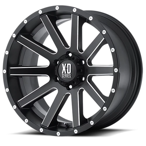 XD Series Heist XD818 SB-M 20x10 -24 5x150mm 72mm Satin Black Milled